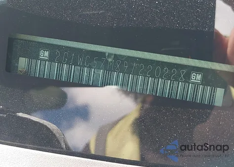 2009 Chevrolet Impala Lt из США, поврежденный, VIN 2G1WC57M891220228